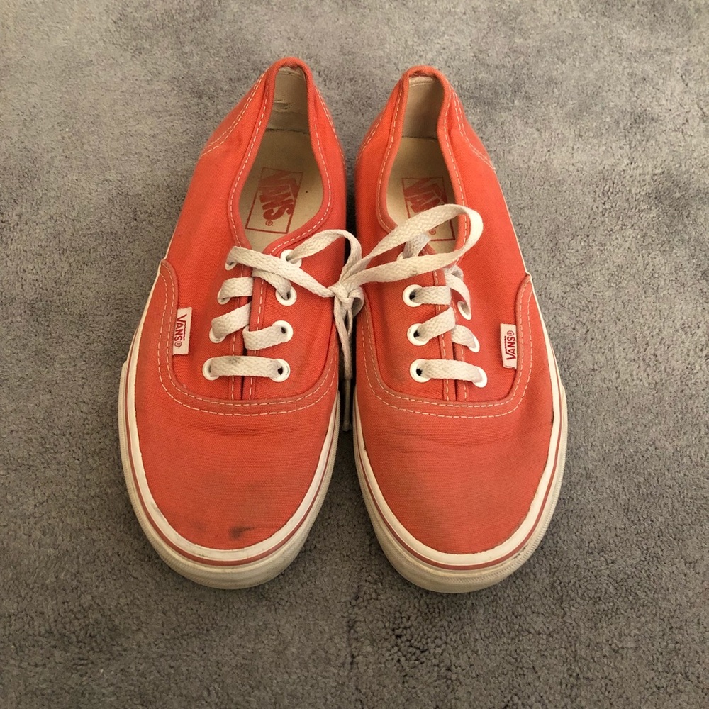 Orange Vans